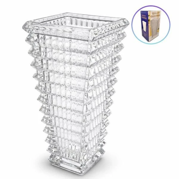 Ваза 22,5*12,5*9см стекло (12)