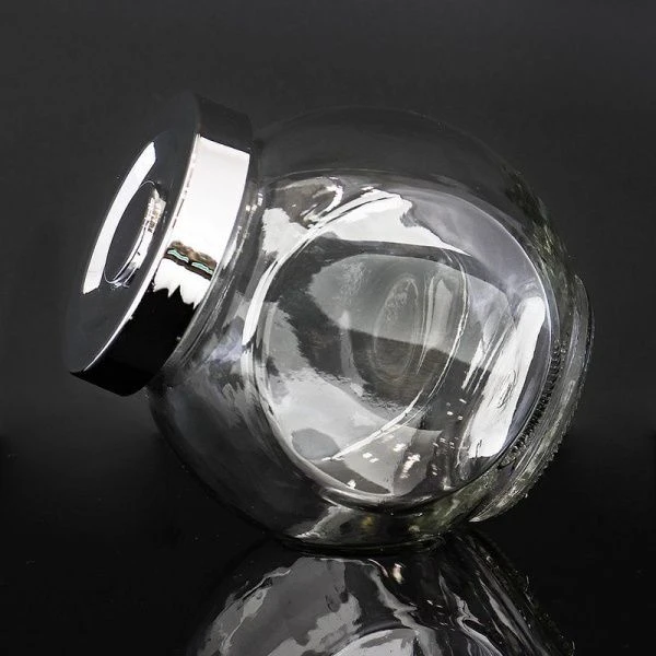 Банка для специй 380мл стекло с винтовой мет.крышкой (75)