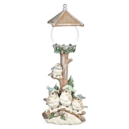 Фигурка новогодняя световая Птички 17*14*41см полистоун (4)