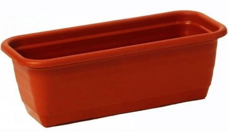 Балконный ящик ЛАМЕЛА 60см терракот (1) 60*18,5*14,5 Балконный ящик ЛАМЕЛА 60см терракот (1) 60*18,5*14,5