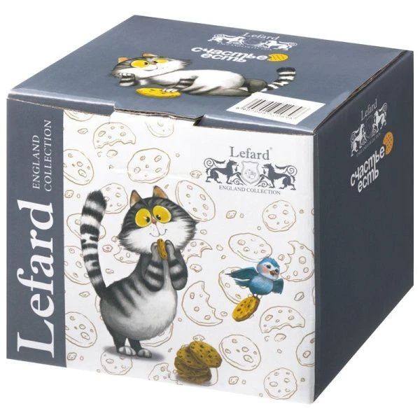 Кружка 400мл фарфор СЧАСТЬЕ ЕСТЬ (24)