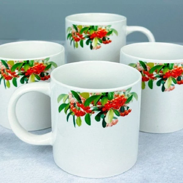 Кружка 300 мл JEWEL Рябина (фарфор)