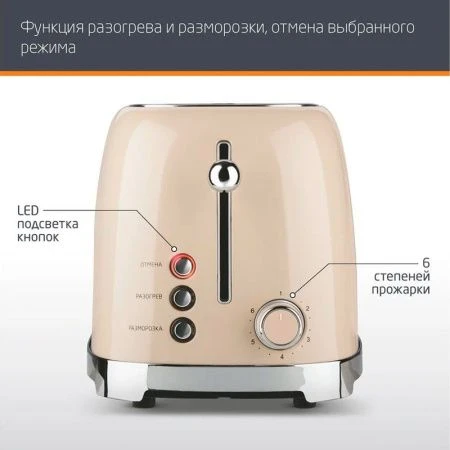 Тостер Leonord LE-1901/1 RETRO