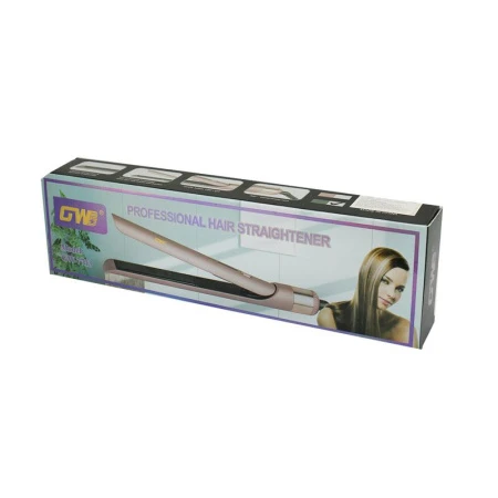 Выпрямитель для волос эл. металл/пластик мощность 45-50 Вт GW-7713/JC-15622 (40)