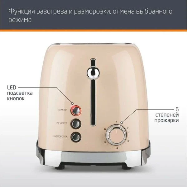 Тостер Leonord LE-1901/1 RETRO