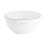 Салатник 650мл 15см фарфор КАШЕМИР ГОЛД белый с золотистым кантом MW583-EF0115 (12)