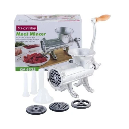 Мясорубка ручная 25*12*18,5см чугун (3)