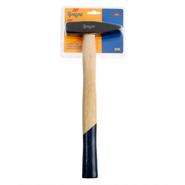 Молоток металл/дерево 500г с ручкой, квадратный боёк TUNDRA PRO (1)