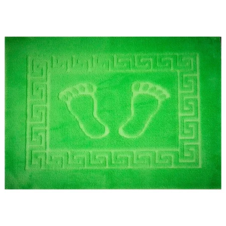 Коврик в ванную 50*70см полипропилен FOOT светло-зеленый DR-62011