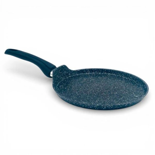 Сковорода блинная 22см алюминий АП ГРАНИТ ИНДУКЦИЯ M с несъемной ручкой soft touch R07S (6)