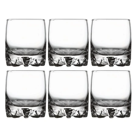 Стаканы для сока набор 6шт 200мл стекло СИЛЬВАНА (8)