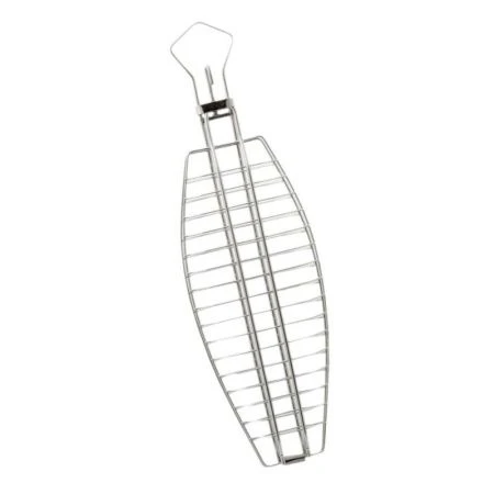 Решетка-гриль для рыбы 15*36*3см нерж.сталь к тандырам Атаман, Есаул, Скиф (1)