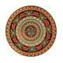 Тарелка мелкая 21,5см фарфор Arabesque оранжевый (48)