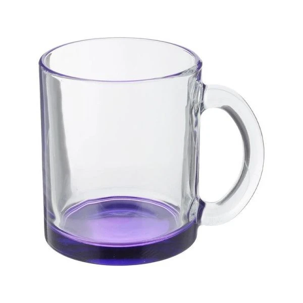 Кружка 320мл стекло Чайная ЛАК МИКС NEW (24)