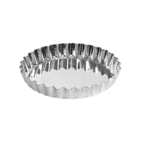 Форма для выпечки 27*4см белая жесть вес 135г рифленая универсальная 2 КФ-21.000 (50)