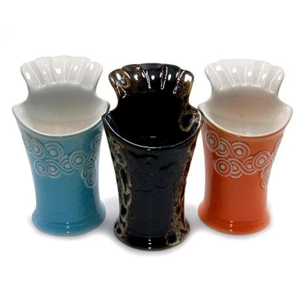 Аромалампа керамика 14см Жемчужина глазурь KER08