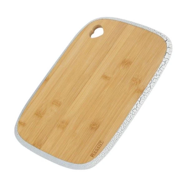 Доска разделочная 35,5*25*1,2см бамбук Bamboo прямоугольная с бело-черной окантовкой 93-BM-8-01.2 (1