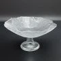 Фруктовница 28*14см стекло IVV Diamante на ножке (12)