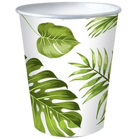 Стакан бумажный 250мл (набор 6шт.) ТРОПИК (120)
