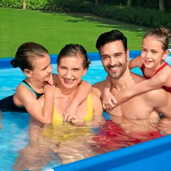 Бассейн каркасный прямоугольный ПВХ Steel Pro 300*201*66см 3300л 56404 (1)