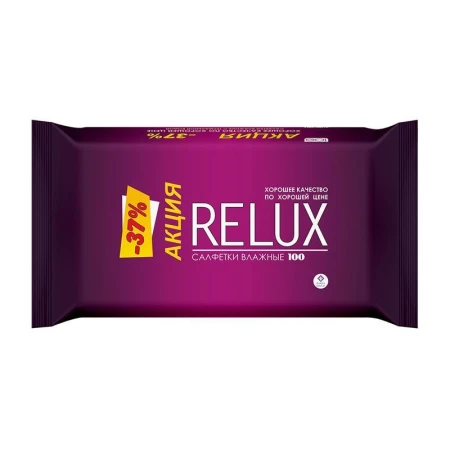 Влажные салфетки RELUX универсальные с термальной водой 100шт (6)