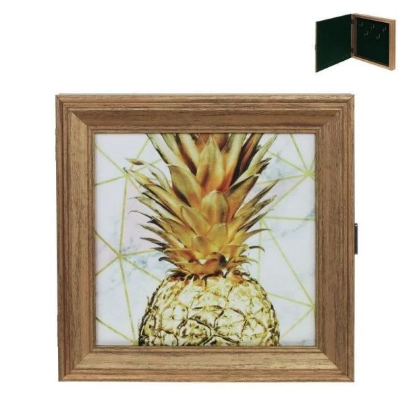 Ключница 27*5*27см дерево/металл (24)