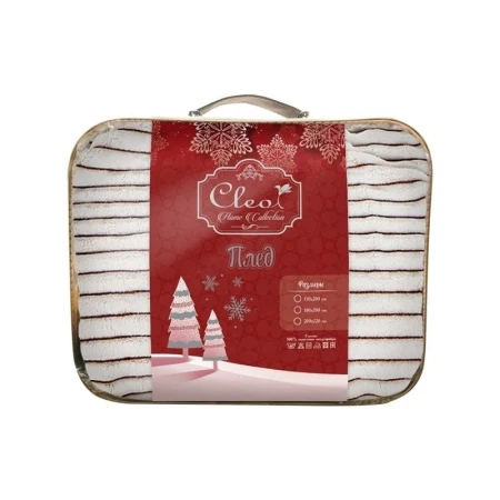 Плед 180*200 велсофт мармари шиншилла 300 гр, рис. 006-MARE, Sonnet