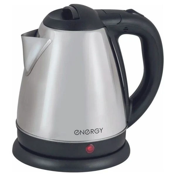 Чайник электрический 1,2л нерж.сталь 1500Вт ENERGY E-212 диск.нагр.эл-т, стальной (12)