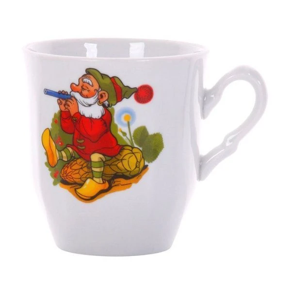 Кружка детская 250мл фарфор ЛЕСОВИЧОК Школьная (24)