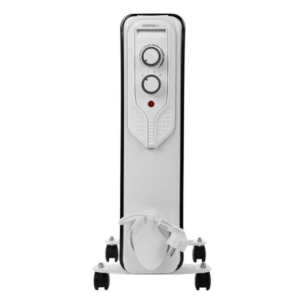 Обогреватель масляный Centek CT-6206 белый 2000Вт, 9 секций, пл.обогрева 20м.кв, 3 режима