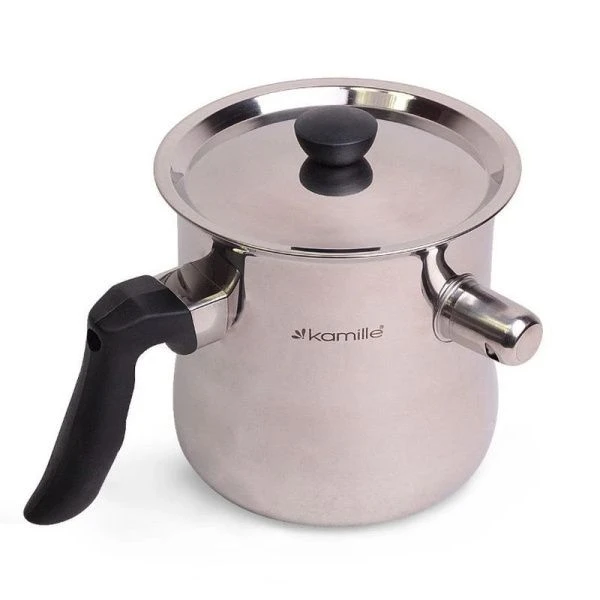 Молоковарка со свистком 1л нерж.сталь бакел.ручка, арт. 5840 (12)