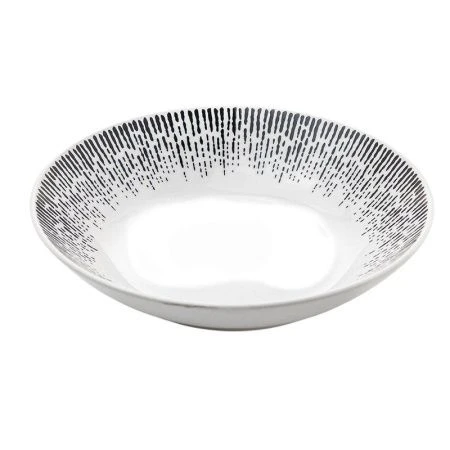 Тарелка глубокая 790мл 20см керамика MILA RIPSY 200 253-27012 (72)