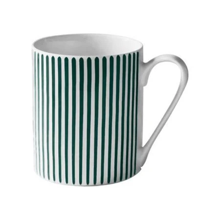 Кружка 370мл фарфор Teatro зеленый TET-05-G
