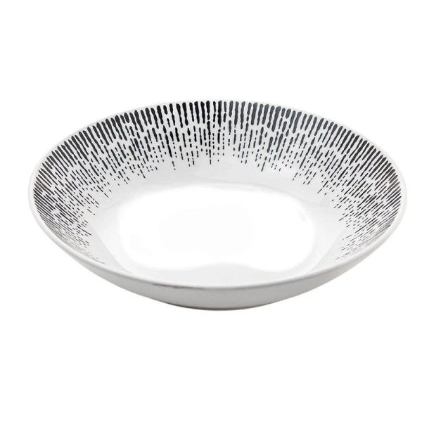 Тарелка глубокая 790мл 20см керамика MILA RIPSY 200 253-27012 (72)