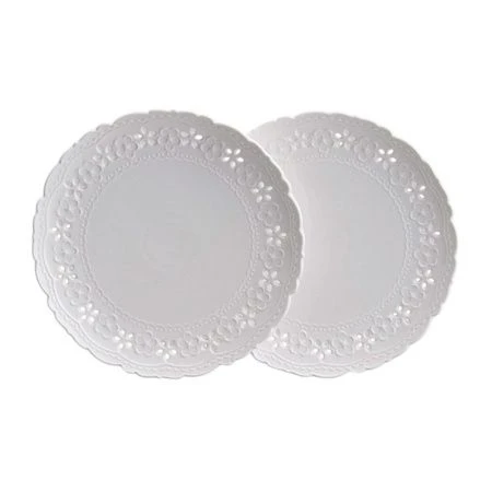 Тарелки мелкие набор 2шт 25*2,5см фарфор Style обеденные (12)