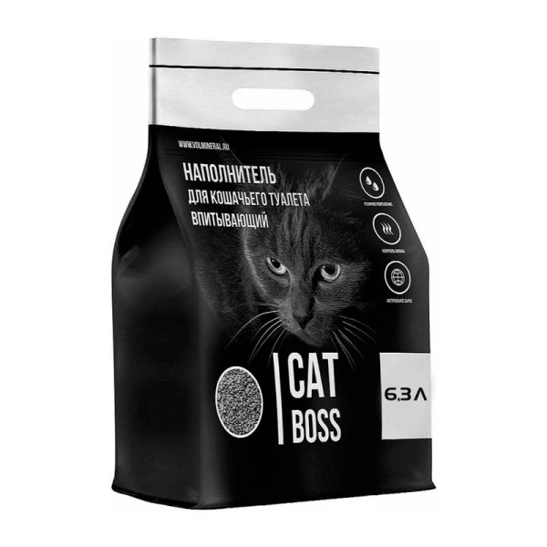 Наполнитель впит. для кошачьего туалета CatBoss 3,5кг (6,3л) (4) Наполнитель впит. для кошачьего туалета CatBoss 3,5кг (6,3л) (4)