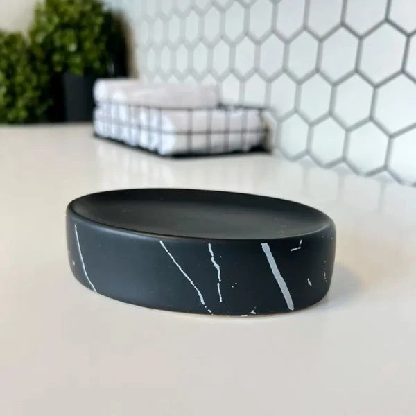 Мыльница 13,5*10*3см керамика AURA DR-81241