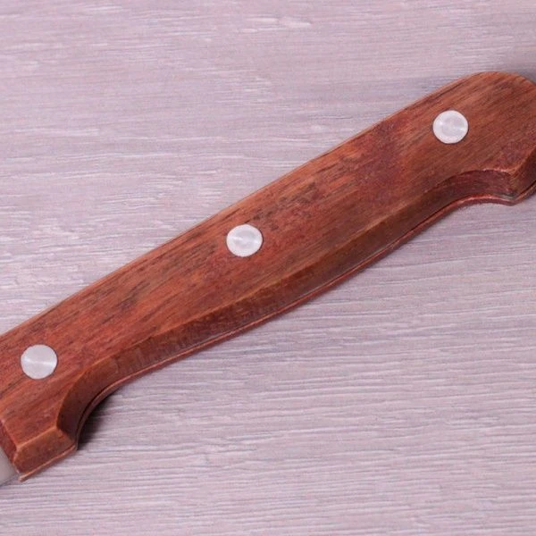 Нож для костей 15см нерж.сталь с деревянной ручкой 12.5см (12/100)