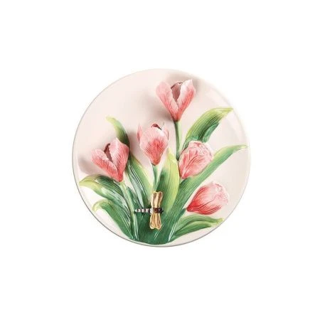 Тарелка декоративная настенная керамика 20см без подставки (24)