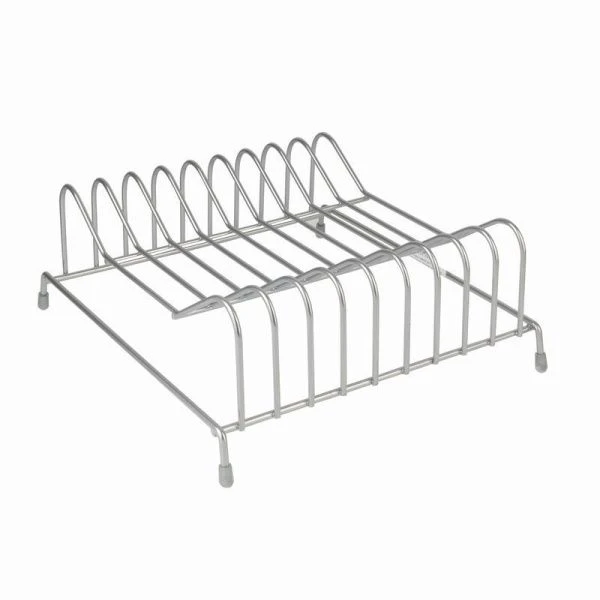 Подставка для разделочных досок 23*21*9см краш. хром (тнп-8.12) (10)