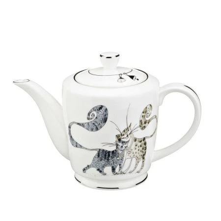 Чайник заварочный 500мл фарфор КОТИКИ 13см (24)