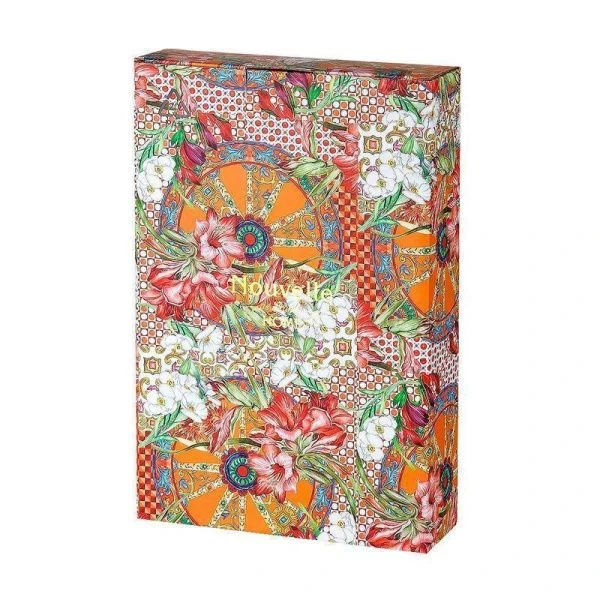 Поднос сервировочный 34,5*23,5*1,3см фарфор/металл Secret Garden подар.уп. (10)