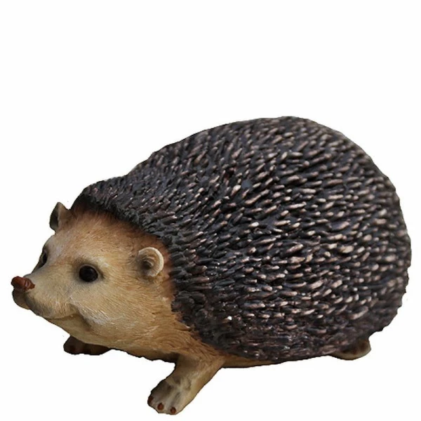 Фигура садовая ЕЖ (№02) натуральный средний 23см гипс Фигура садовая ЕЖ (№02) натуральный средний 23см гипс