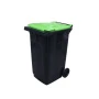 Бак для мусора 240л 74,5*57,5*105,5см пластик Profi антрацит на колесах (1) Бак для мусора 240л 74,5*57,5*105,5см пластик Profi антрацит на колесах (1)