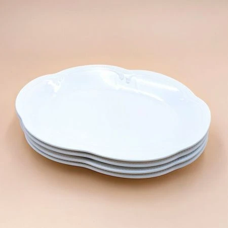 Блюдо овальное 25,5*17,5см фарфор White Ornaments (8)