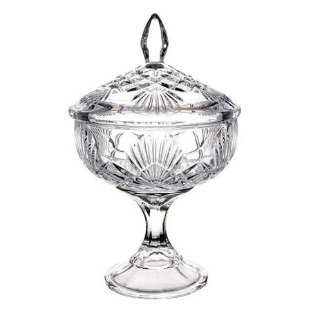 Конфетница 24см стекло ЛИРА НОВА