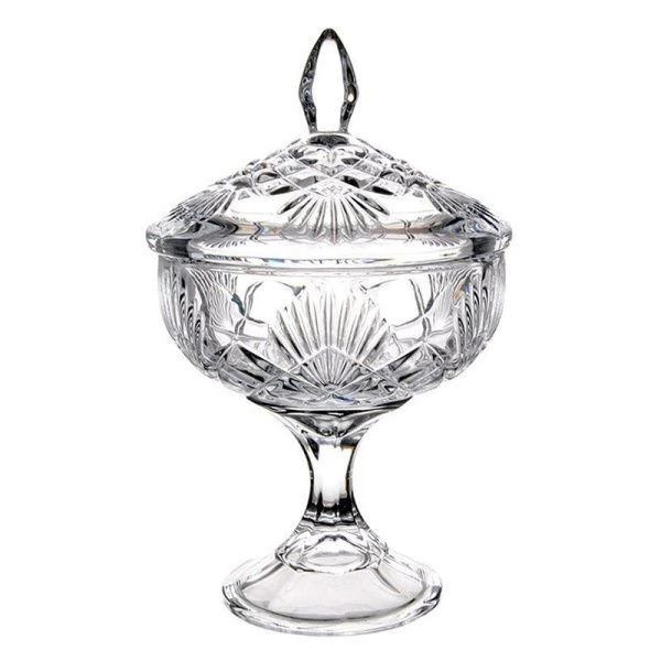 Конфетница 24см стекло ЛИРА НОВА