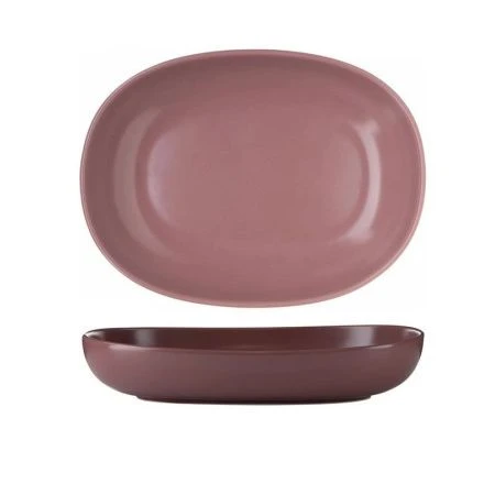 Блюдо сервировочное 19*14см керамика BILLIBARRI LESS MATT PURPLE (6)