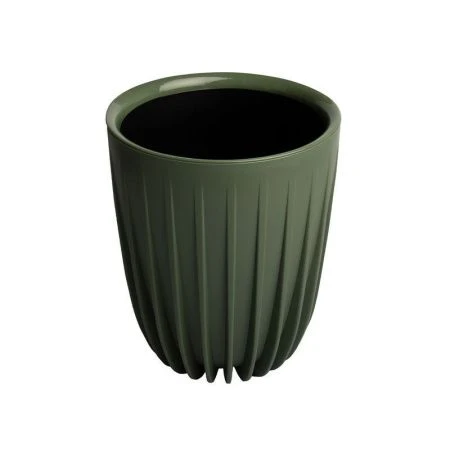 Горшок цветочный 18л 30*37см пластик СИГМА с вкладкой нефрит (1)