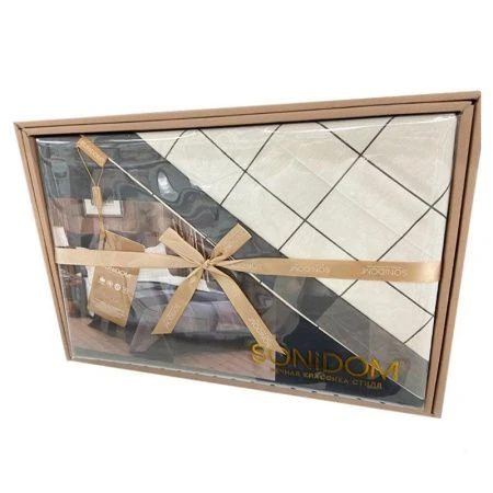 КПБ 2сп сатин с европростыней (под.180*215+/-3, пр.230*250+/-3, нав.70*70*2) №9